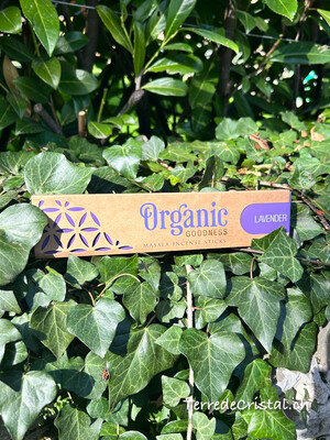 Bâtons d'encens Organic Goodness - lavande