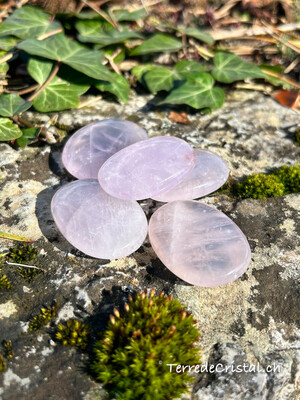 Quartz rose lavande plat