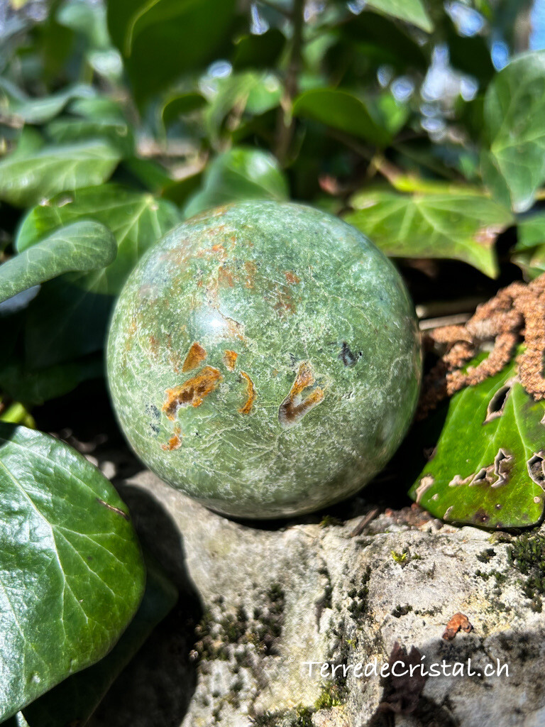 Boule en Chrysoprase
