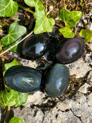 Obsidienne oeil céleste/arc-en-ciel