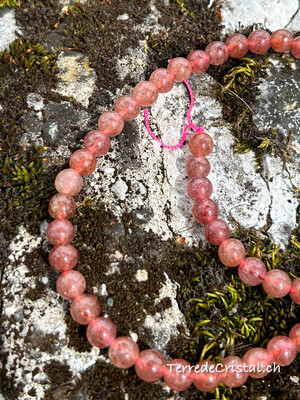 Rang de Quartz fraise 6 mm