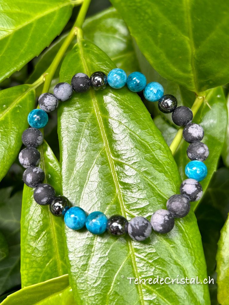 Bracelet &quot;Déployer sa force&quot; 8 mm (homme)