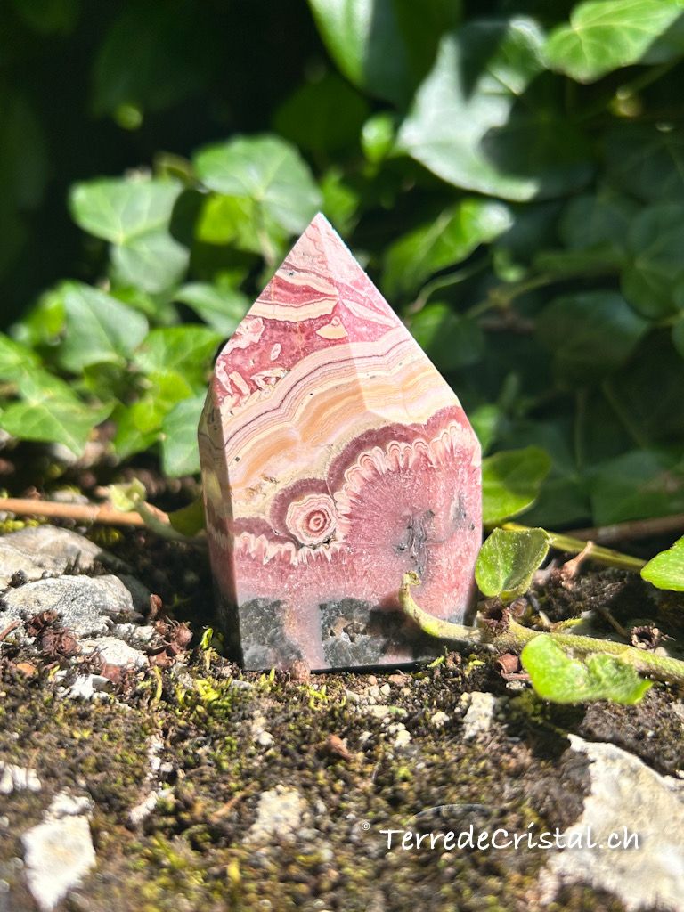 Pointe en Rhodochrosite