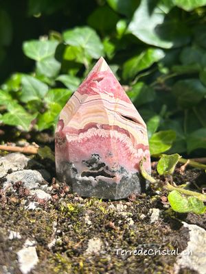 Pointe en Rhodochrosite