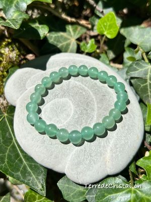 Bracelet en Aventurine verte enfant 6mm
