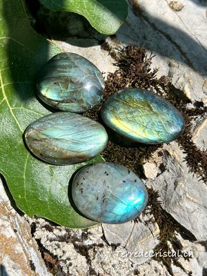 Labradorite plate
