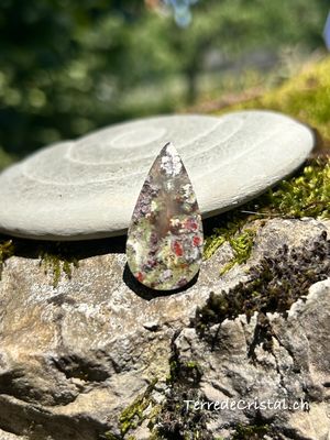 Cabochon en Agate mousse