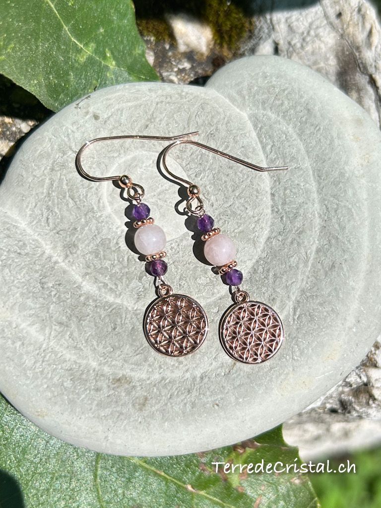 Boucles d&#39;oreilles &quot;Tendresse&quot;