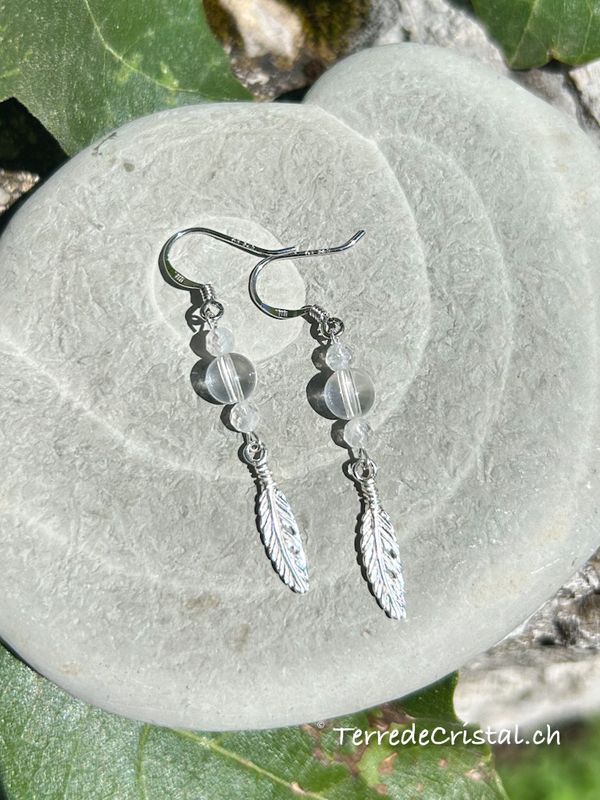 Boucles d’oreilles "Légèreté"