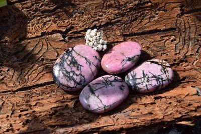 Rhodonite plate