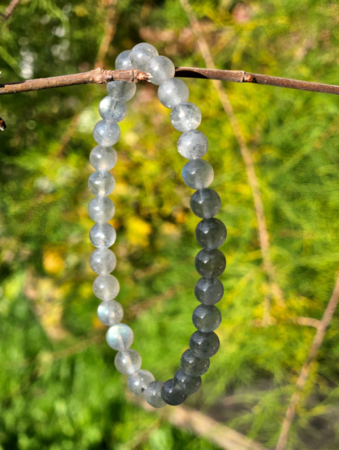 Bracelet en Labradorite 6mm