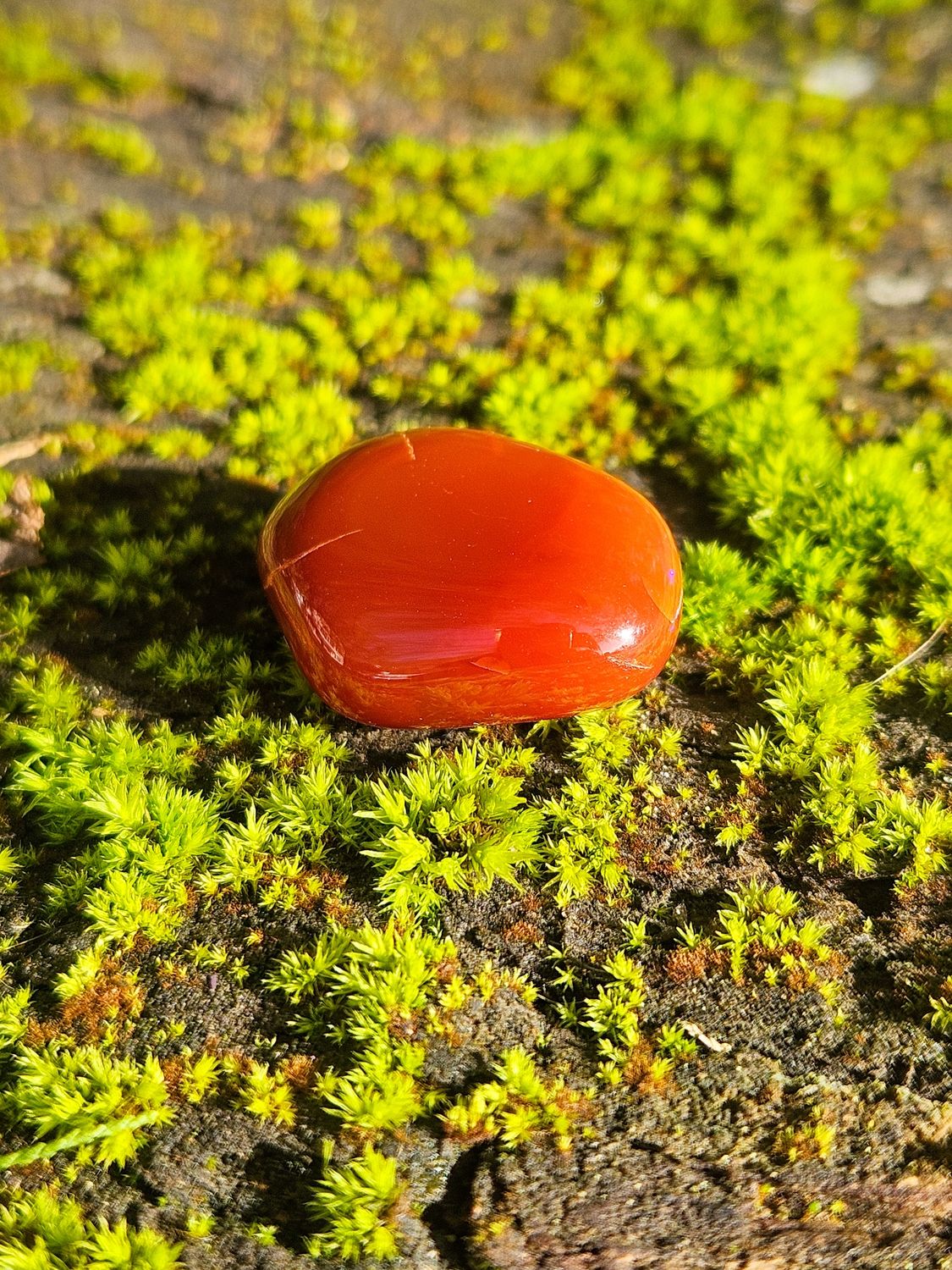 Opale de feu roulée 