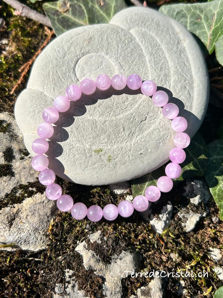 Bracelet en Kunzite 6mm