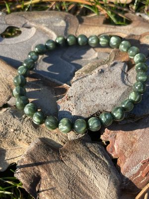 Bracelet en Séraphinite 6mm