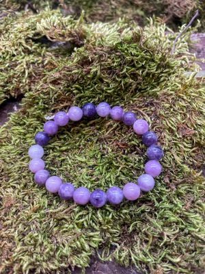 Bracelet en Lépidolite 8mm