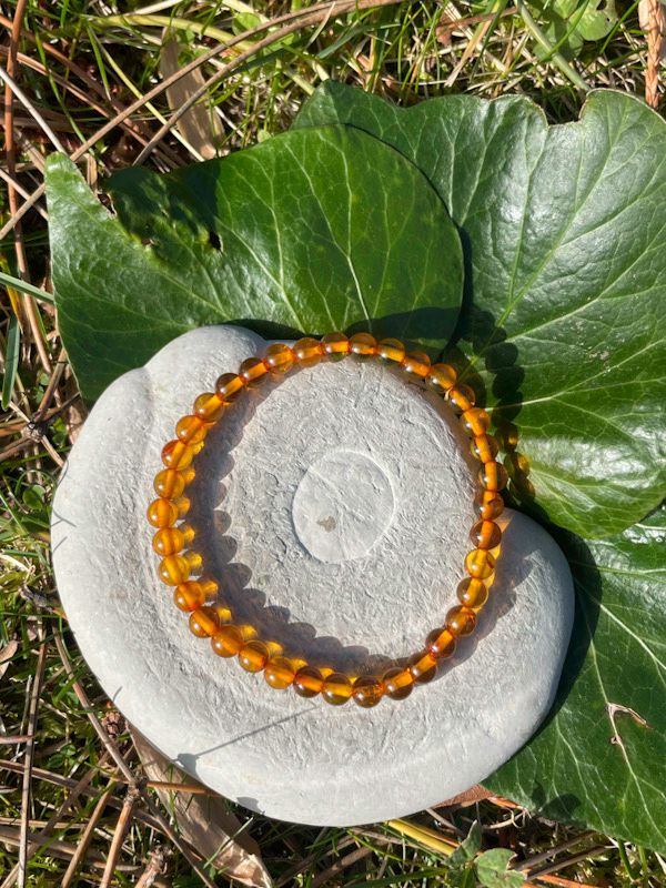 Bracelet en Ambre 5-6 mm