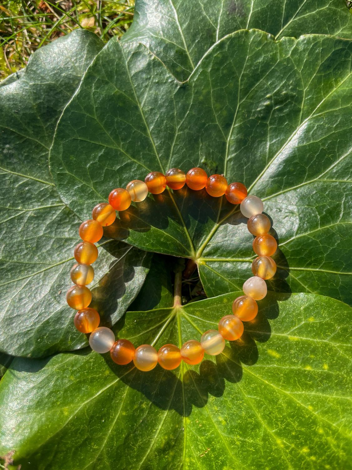 Bracelet en Cornaline enfant 6mm