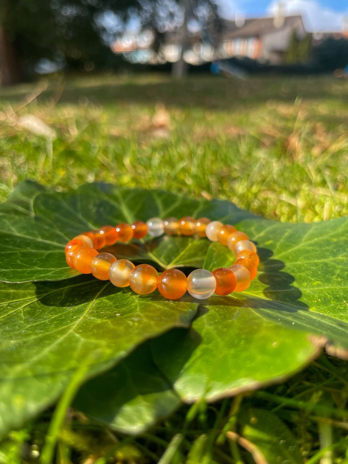 Bracelet en Cornaline enfant 6mm