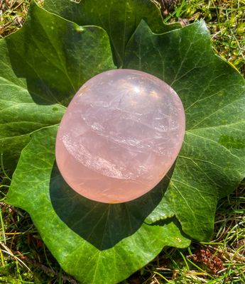 Galet en Quartz rose