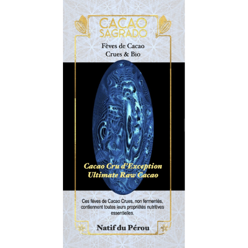 Fèves de cacao crues bio