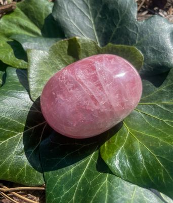 Galet en Quartz rose