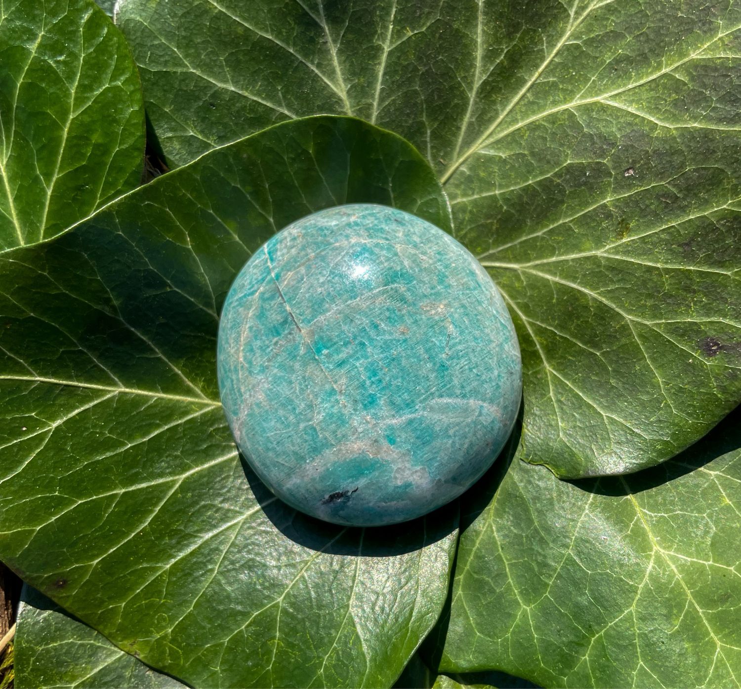 Galet en Amazonite