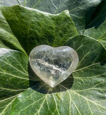 Cœur en Prasiolite