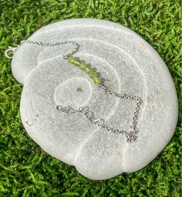 Bracelet en Péridot et argent 925