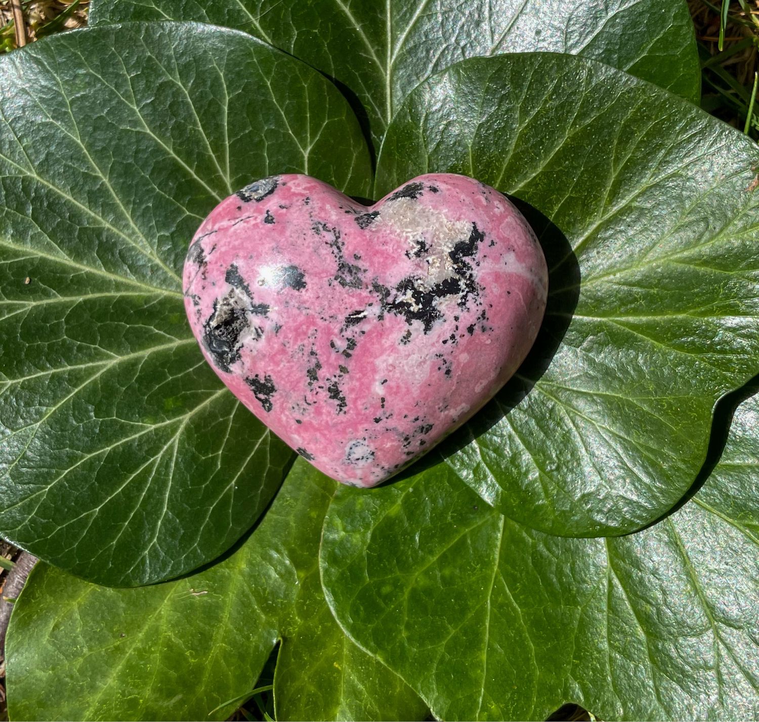 Cœur en Opale rose