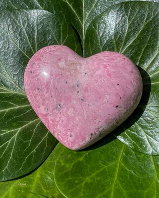 Cœur en Opale rose