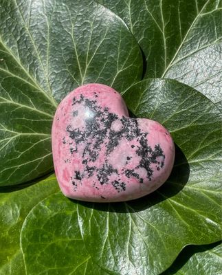 Cœur en Opale rose