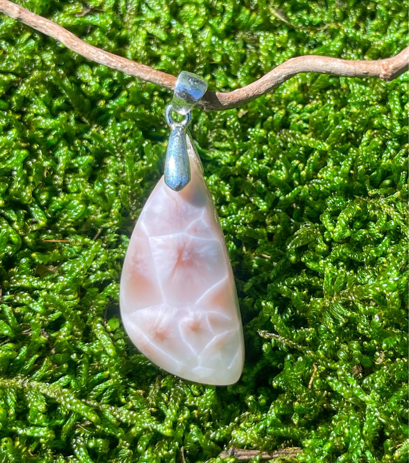 Pendentif en Natrolite