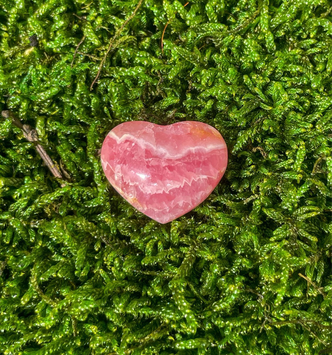 Coeur en Rhodochrosite à choix