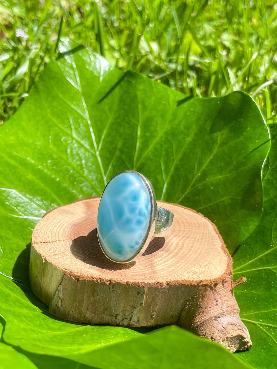 Bague en Larimar