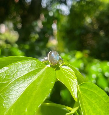 Bague en Labradorite