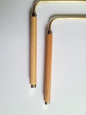 Baguettes de sourcier "Hêtre huilé"