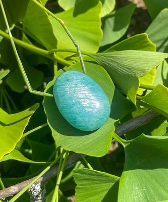 Amazonite percée
