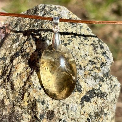 Pendentif en Citrine