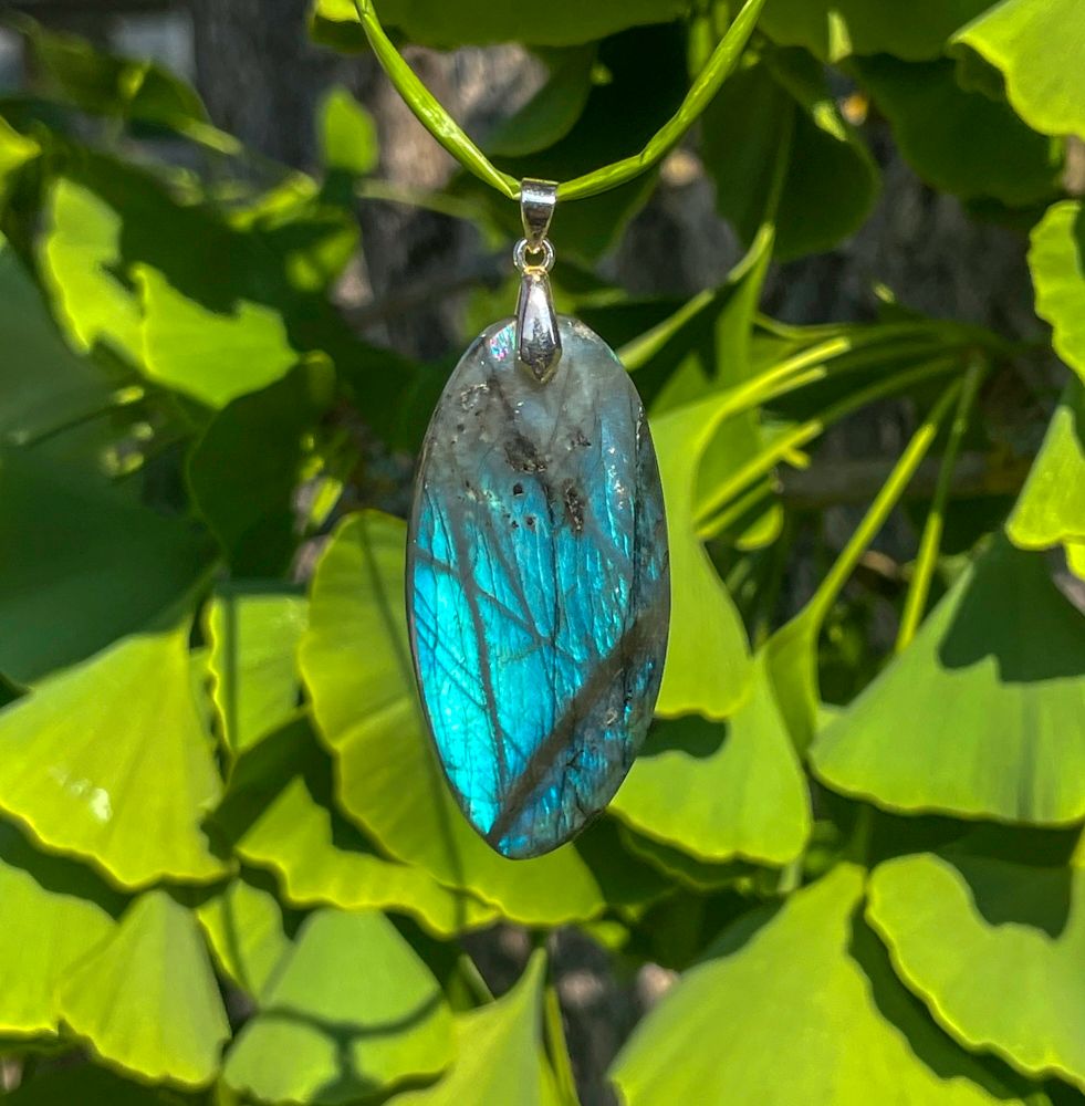 Pendentif en Labradorite
