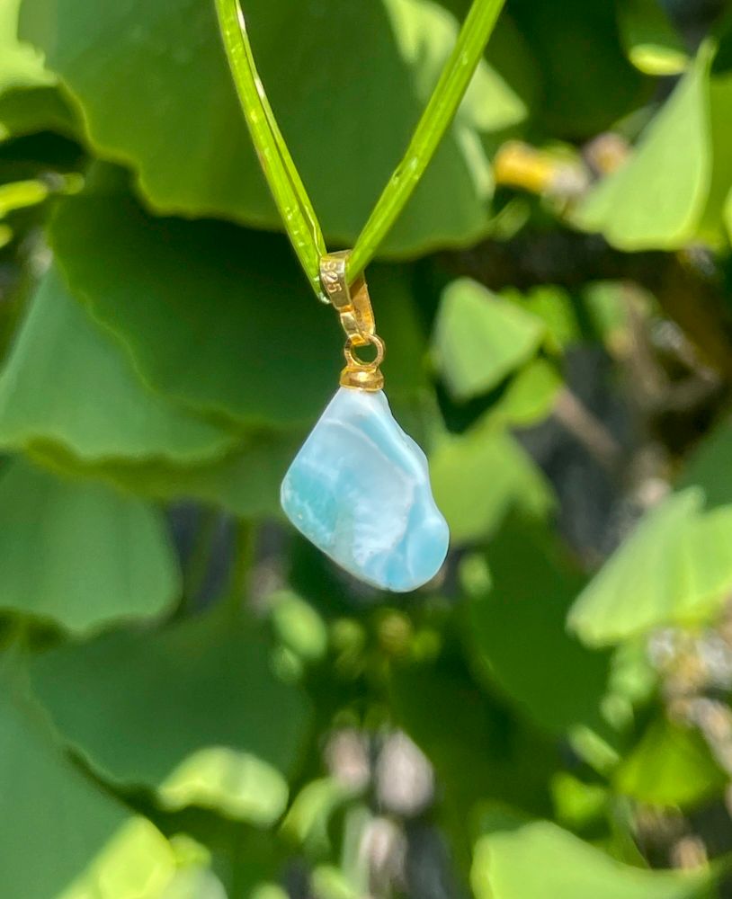 Mini Pendentif en Larimar
