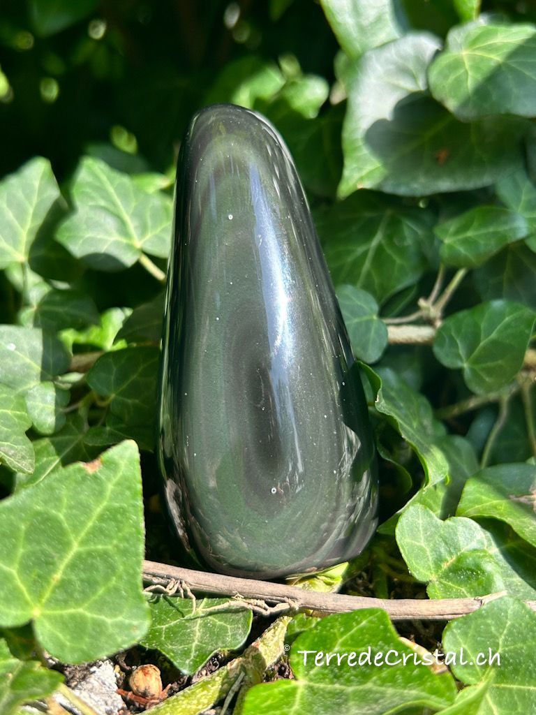 Menhir en Obsidienne Oeil Céleste
