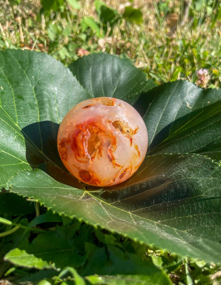 Boule en Cornaline