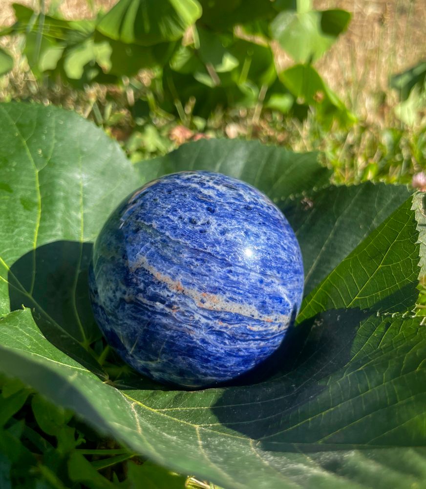 Boule en Sodalite