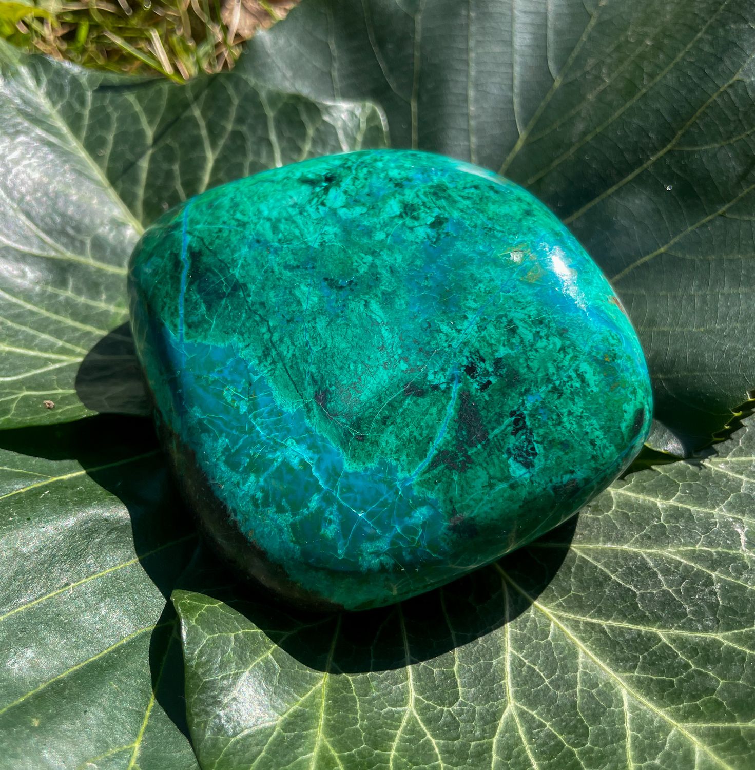 Galet en Chrysocolle