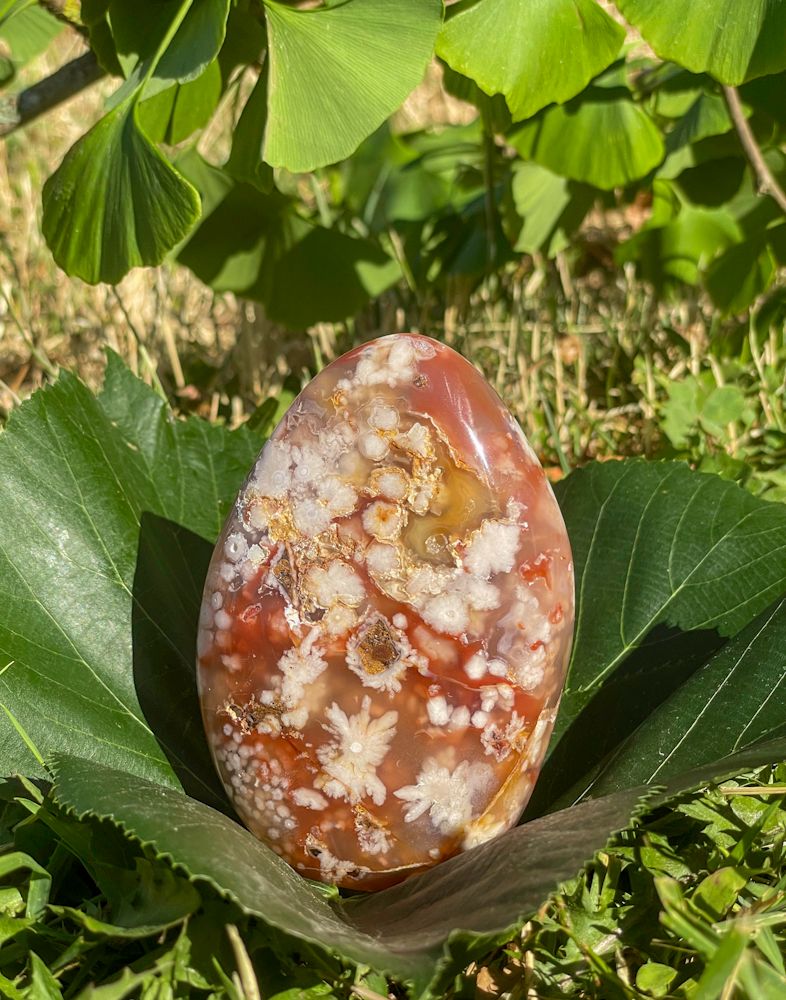 Menhir en Agate fleur