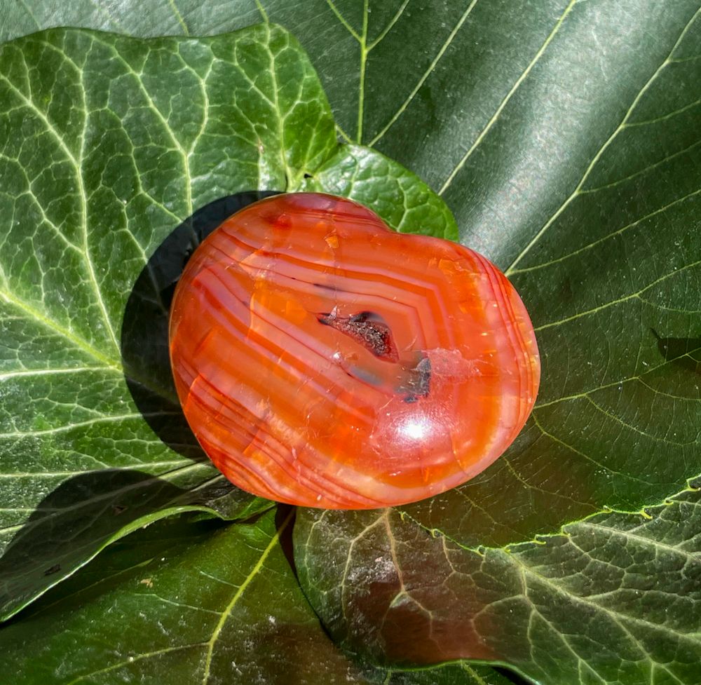 Coeur en Cornaline