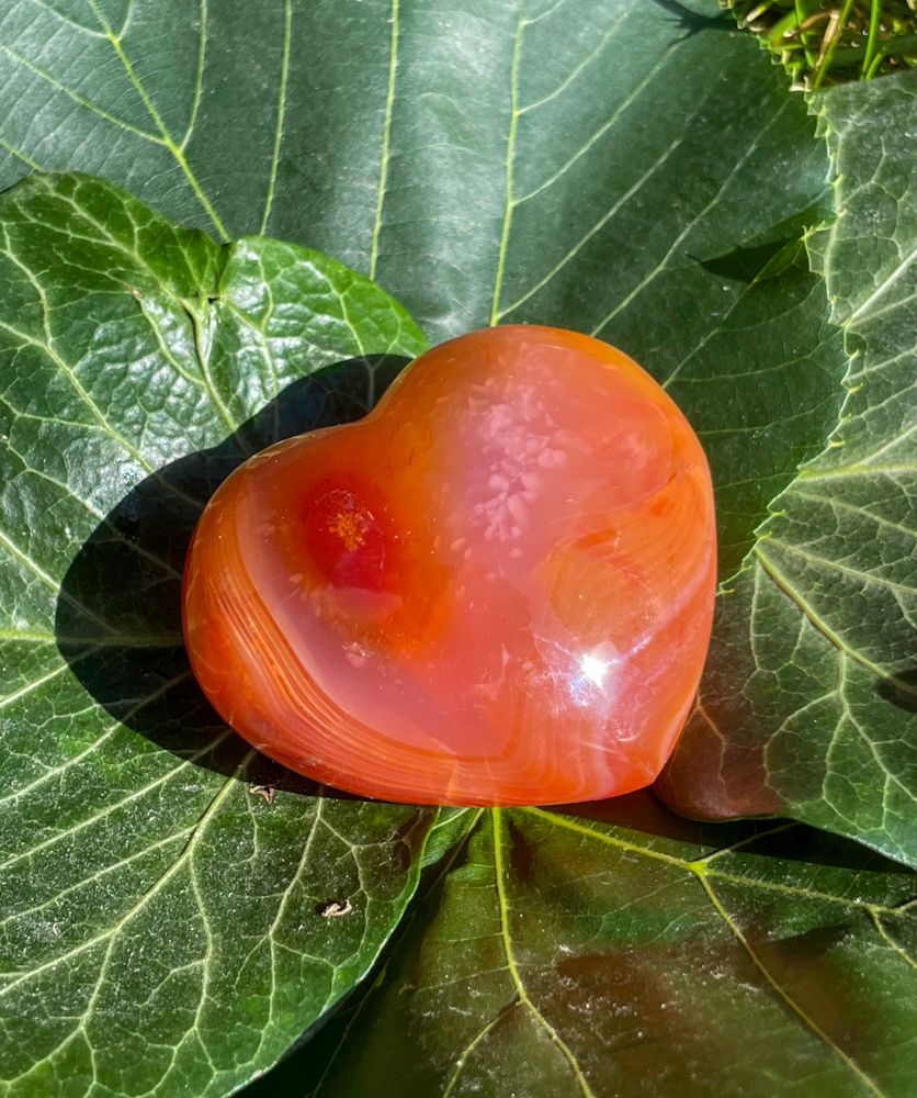 Coeur en Cornaline