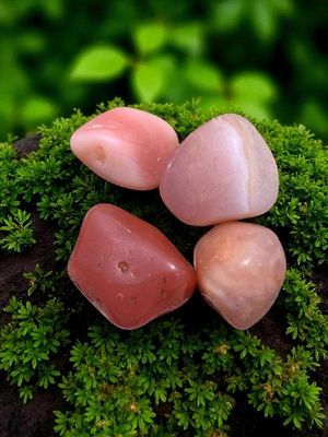 Agate Abricot roulée