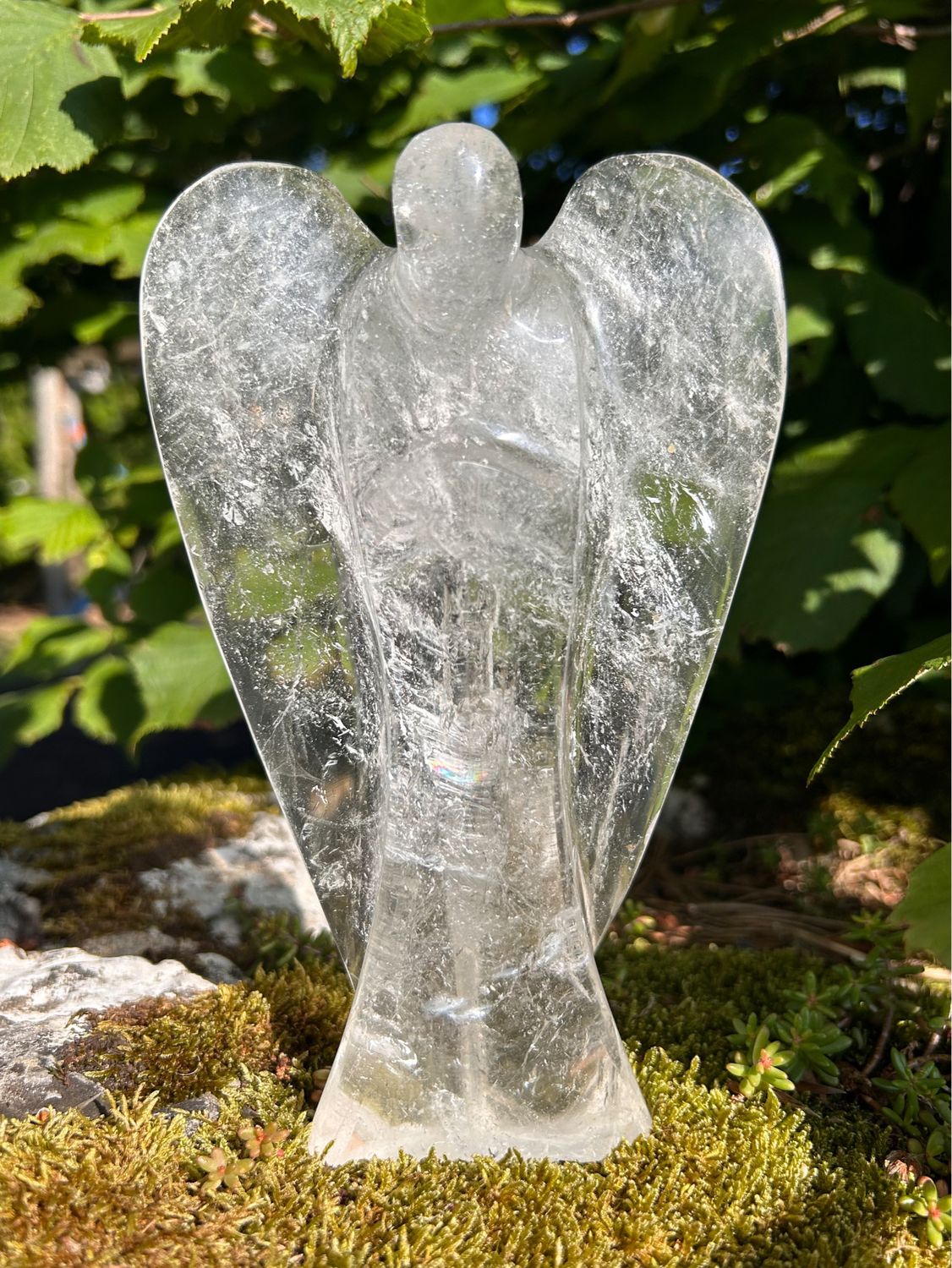 Ange en Cristal de Roche