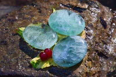 Fluorite verte plate